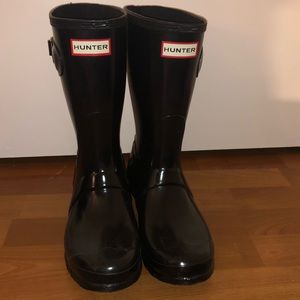 Hunter original short rain boots